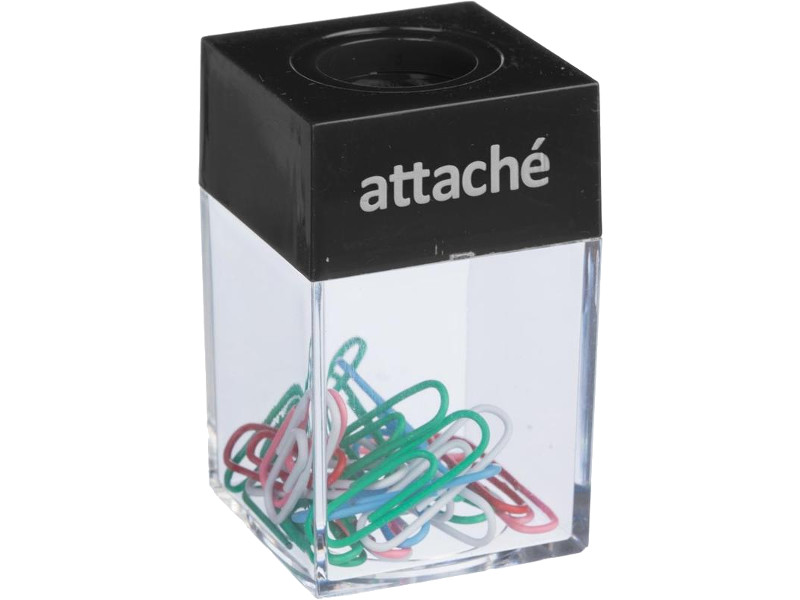

Скрепочница магнитная Attache Black 636783, 636783