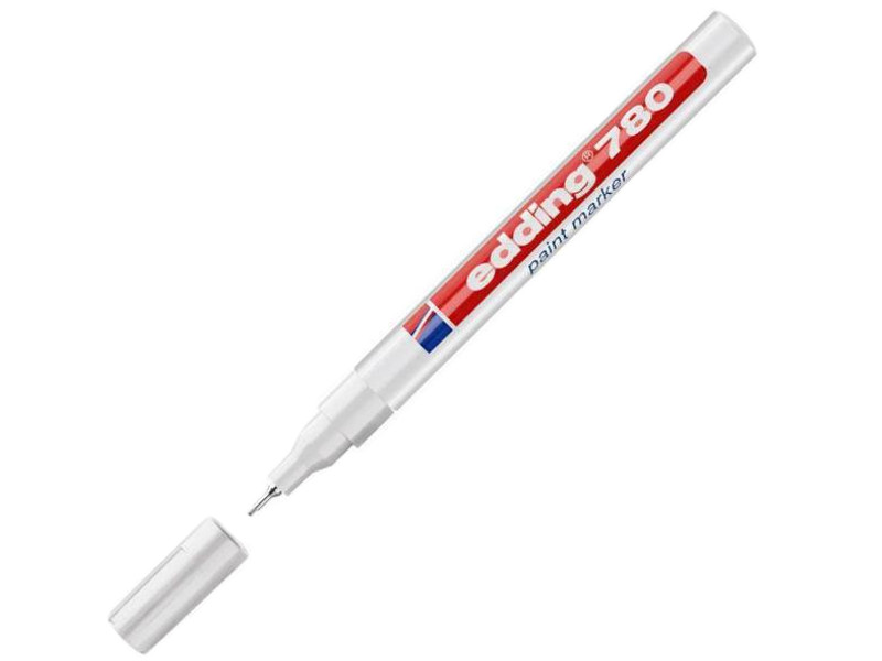 

Маркер Edding E-780/49 0.8mm White 53773, E-780/49 53773