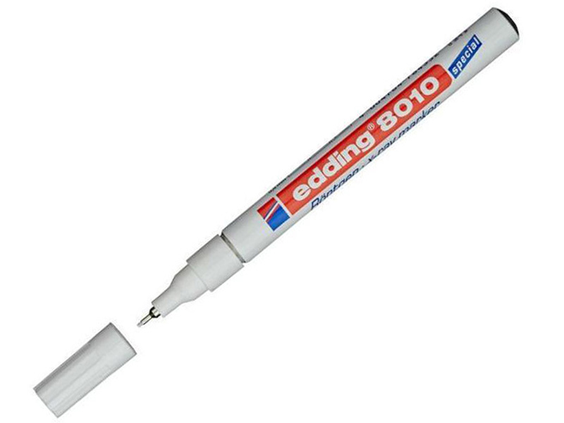 

Маркер Edding E-8010 0.8mm White 45545, E-8010 45545