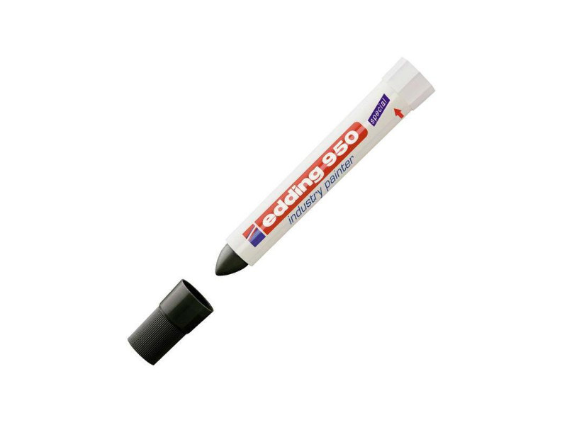 

Маркер Edding E-950/1 10mm Black 35722, E-950/1 35722