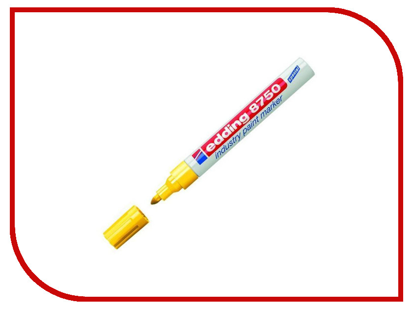 

Маркер Edding E-8750/5 2-4mm Yellow 87768, E-8750/5 87768