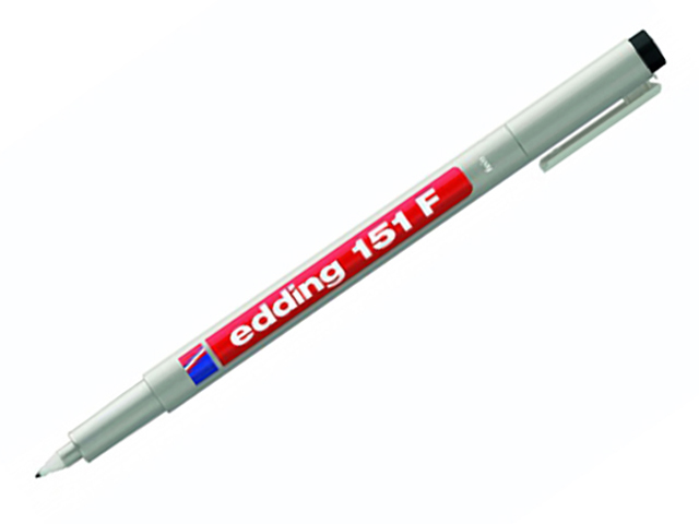 

Маркер Edding E-151/1 F 0.6mm Black 537640, E-151/1 F 537640