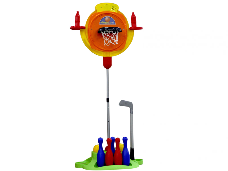 

Игра Полесье Мультиигровой центр Мишень 4в1 49704, 49704