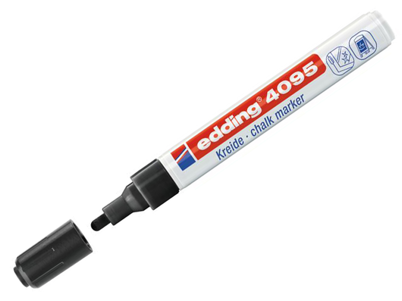 

Маркер Edding E-4095 3mm Black 397281, E-4095 397281