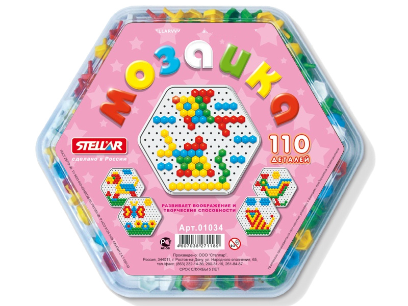 

Настольная игра Stellar Мозаика 1034, Мозаика