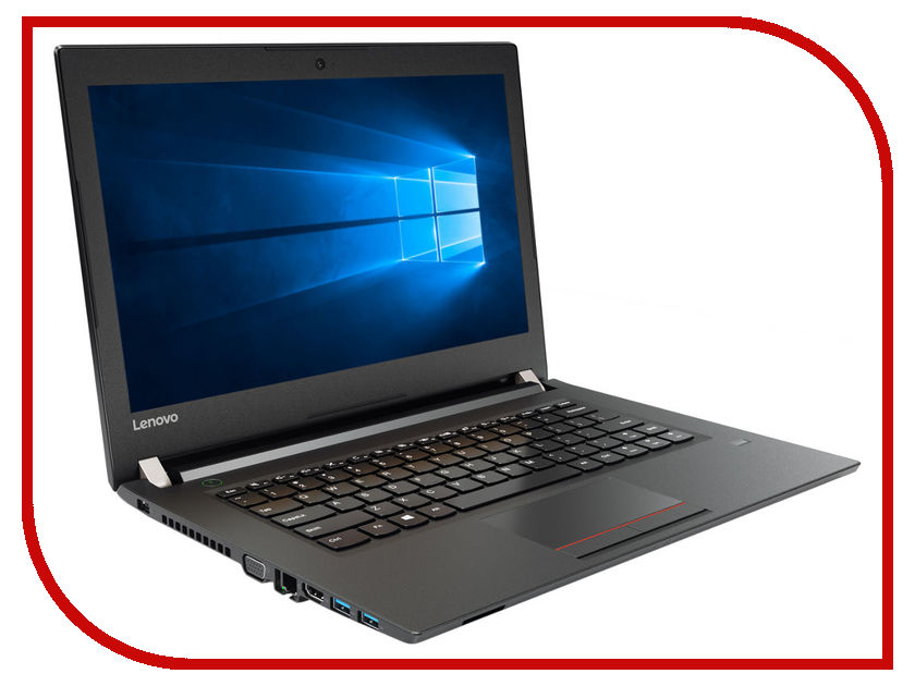 

Ноутбук Lenovo V510-14IKB Black 80WR0153RK (Intel Core i5-7200U 2.5 GHz/4096Mb/256Gb SSD/DVD-RW/Intel HD Graphics/LAN/Wi-Fi/Bluetooth/Cam/14.0/1920x1080/Windows 10 Pro 64-bit), V510-14IKB
