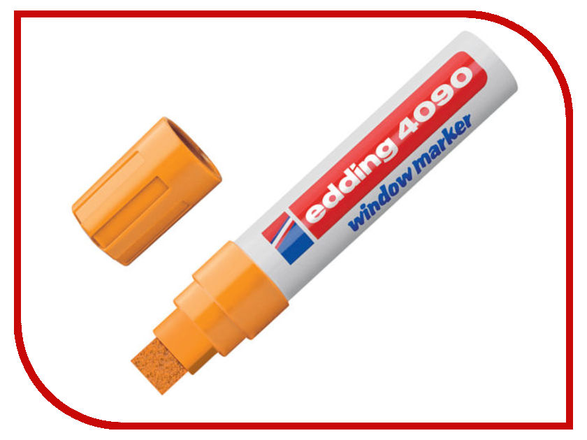 

Маркер Edding E-4090/66 4-15mm Orange Neon 87128, E-4090/66 87128
