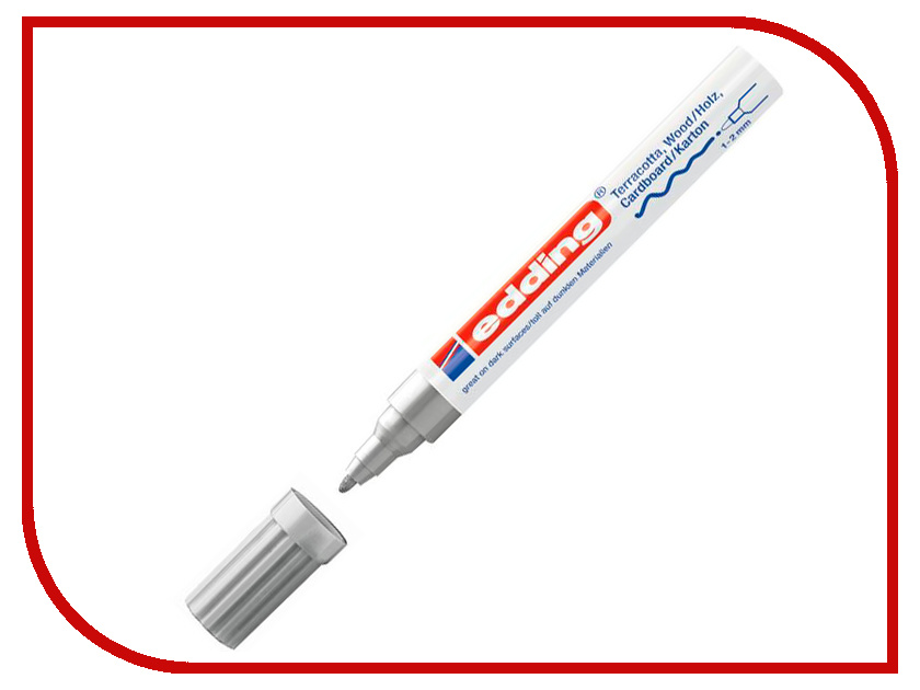 

Маркер Edding E-4040 Silver 397325, E-4040 397325