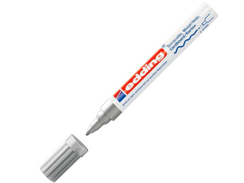 

Маркер Edding E-4040 Silver 397325, E-4040 397325