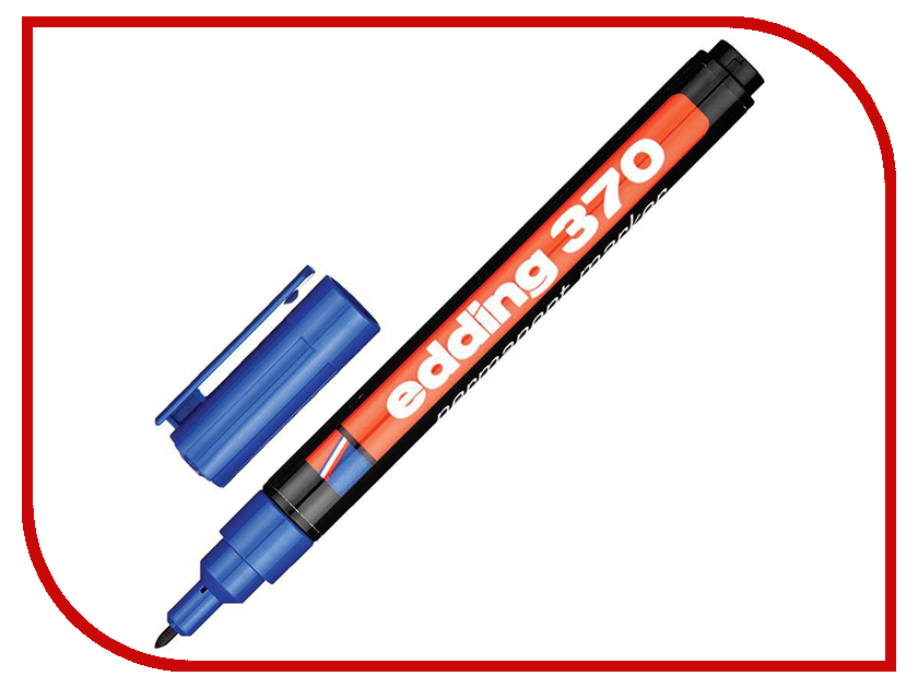 

Маркер Edding E-370/3 1mm Blue, 43839