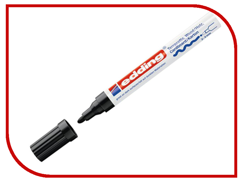 

Маркер Edding E-4000 Black 397326, E-4000 397326