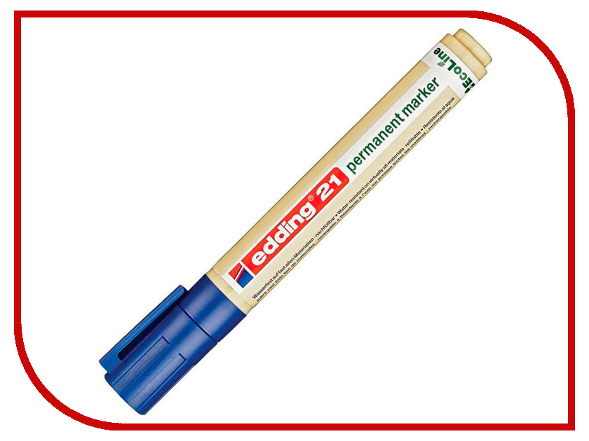 

Маркер Edding ECO E-21/003 1.5-3mm Blue, 204295