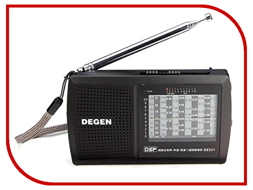 

Радиоприемник Degen DE-321