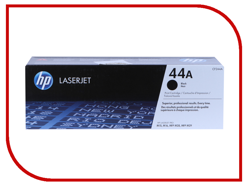 

Картридж HP 44A CF244A Black для LaserJet Pro M28a/M28w/M15a/M15w, 44A