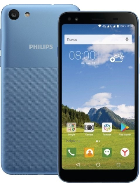

Сотовый телефон Philips S395 Blue, S395