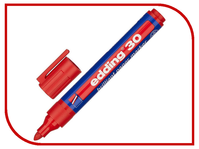 

Маркер Edding E-30/002 1.5-3mm Red 719307, 719307