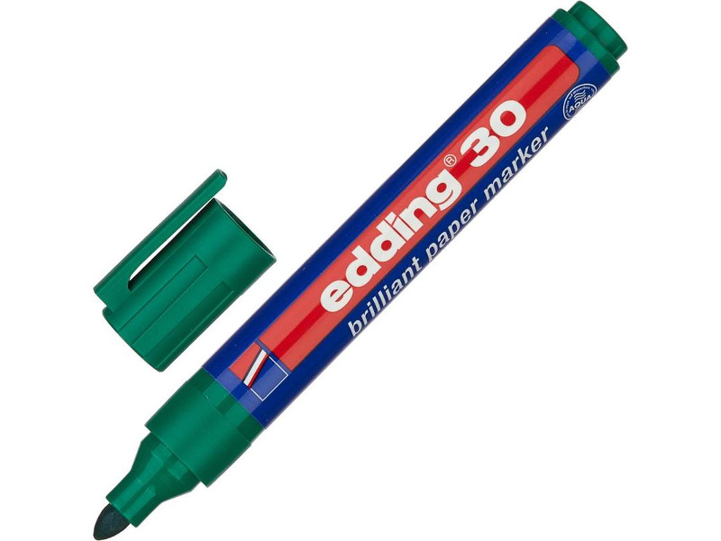 

Маркер Edding E-30/004 1.5-3mm Green 719309, 719309