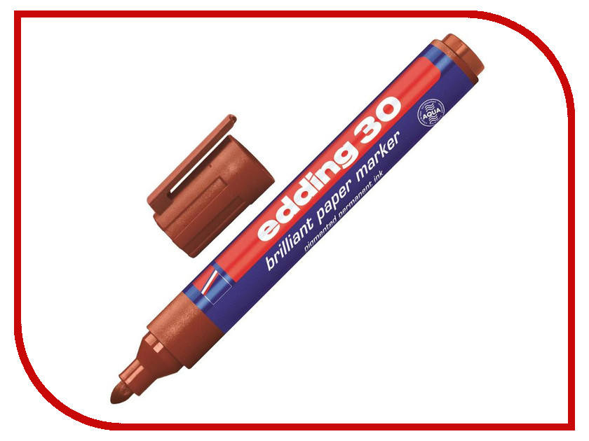 

Маркер Edding E-30/007 1.5-3mm Brown 719662, 719662