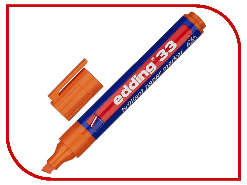 

Маркер Edding E-33/006 1.5-3mm Orange 719670, 719670