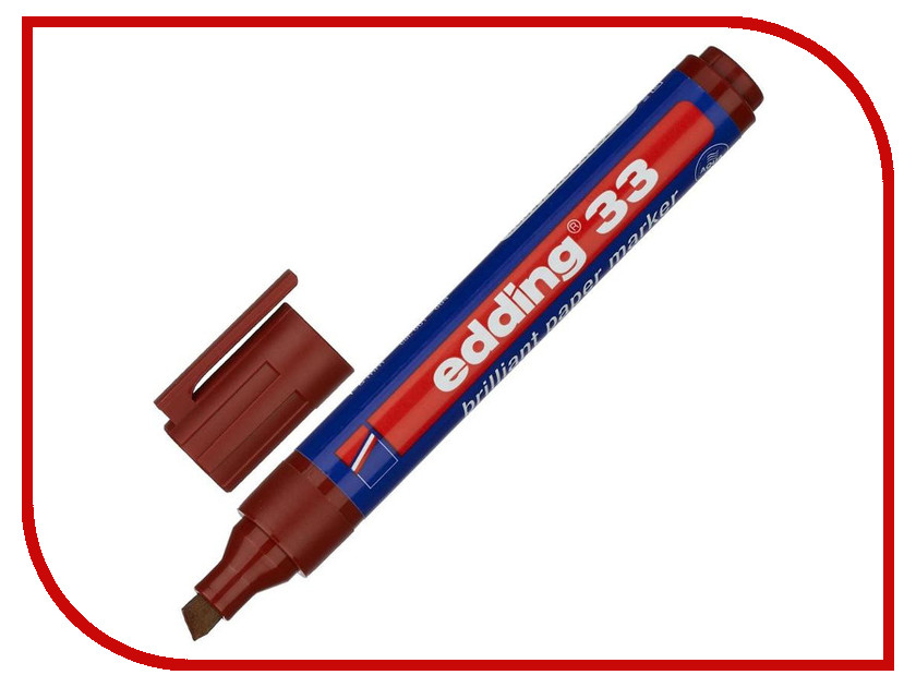 

Маркер Edding E-33/007 1.5-3mm Brown 719671, 719671