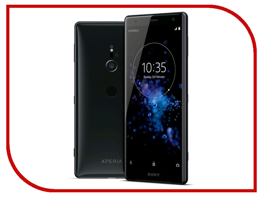 

Сотовый телефон Sony Xperia XZ2 Black, H8266 Xperia XZ2