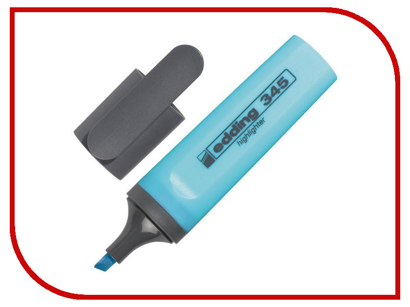 

Маркер Edding E-345/10 1-5mm Blue 35731, 35731