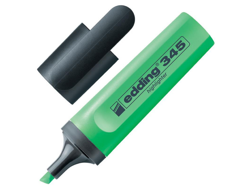 

Маркер Edding E-345/11 1-5mm Green 35729, 35729