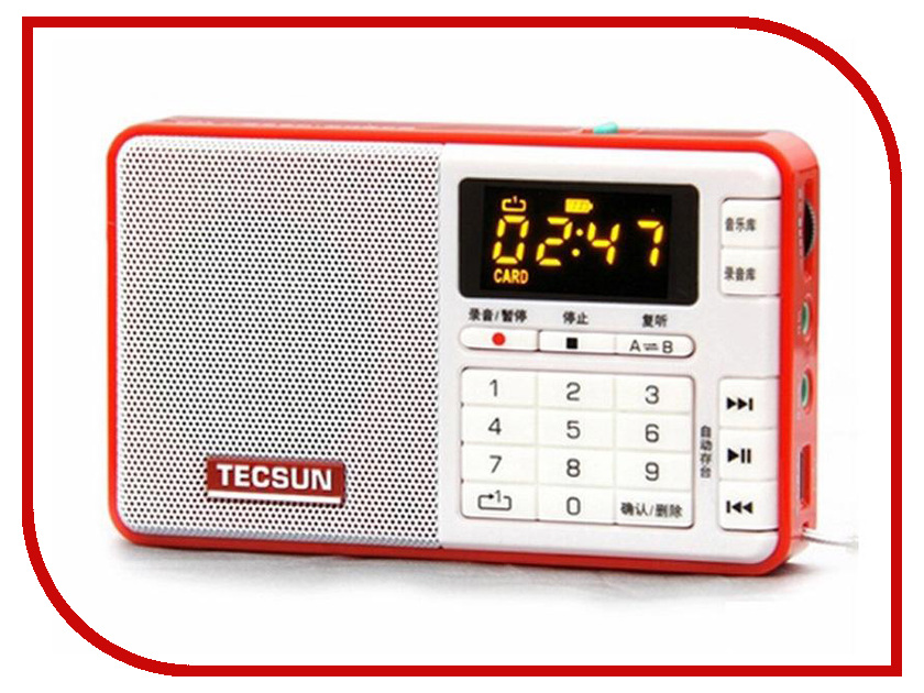 

Радиоприемник Tecsun Q-3 Red