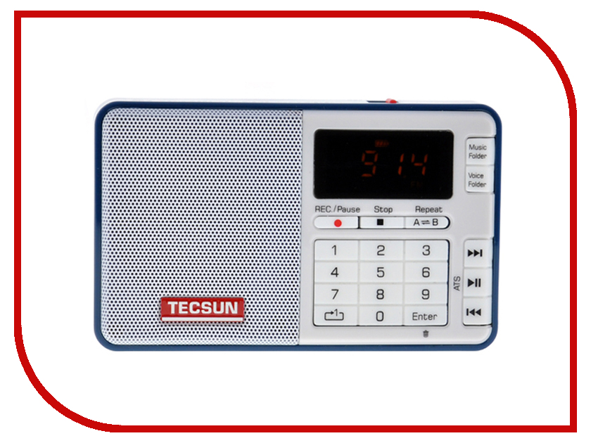 

Радиоприемник Tecsun Q-3 Blue, Q-3