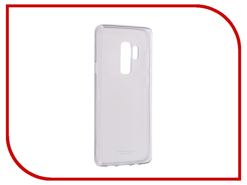 

Аксессуар Чехол Samsung Galaxy S9 Plus Clear Cover Transparent EF-QG965TTEGRU, EF-QG965TTEGRU