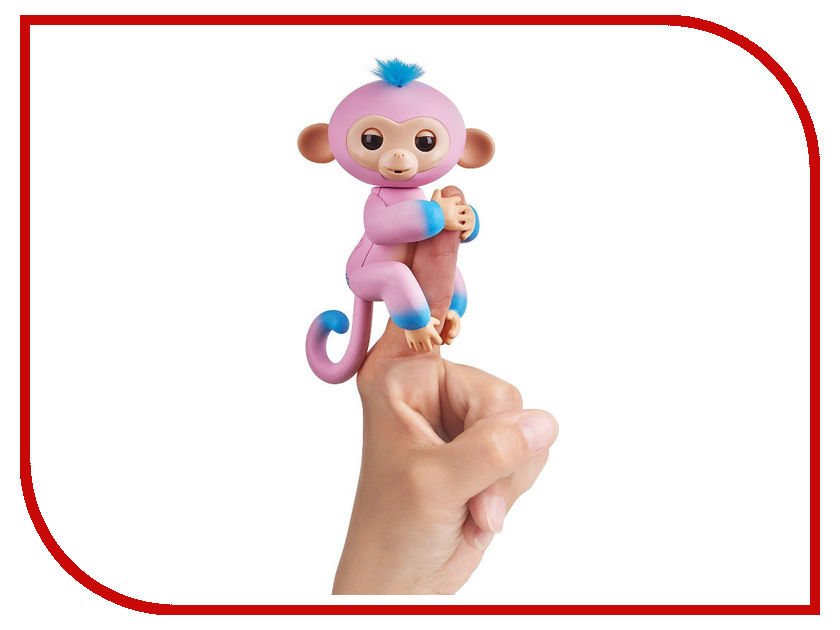 

Игрушка WowWee Fingerlings Обезьянка Канди Pink-Blue 3722, Обезьянка Канди