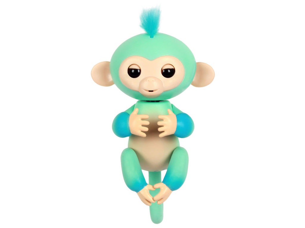 

Игрушка WowWee Fingerlings Обезьянка Эдди Blue 12 см 3724, Обезьянка Эдди