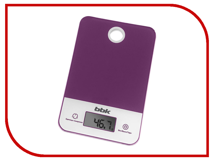

Весы BBK KS109G Purple, KS109G
