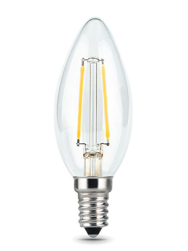 

Лампочка Gauss LED Filament E14 5W 4100К 1/20 103801205T 3шт, Filament