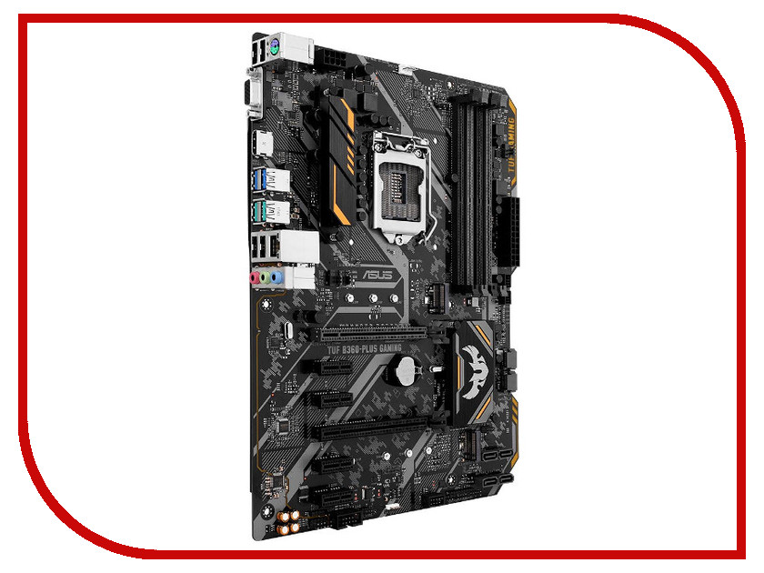 

Материнская плата ASUS TUF B360-PLUS GAMING, TUF B360-PLUS Gaming