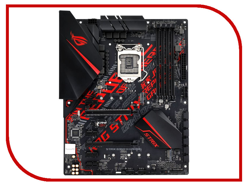 

Материнская плата ASUS ROG STRIX B360-H GAMING, ROG STRIX B360-H GAMING