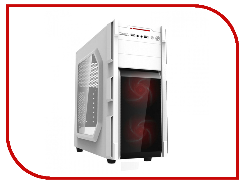 

Корпус GameMax G535-CR White, G535-CR