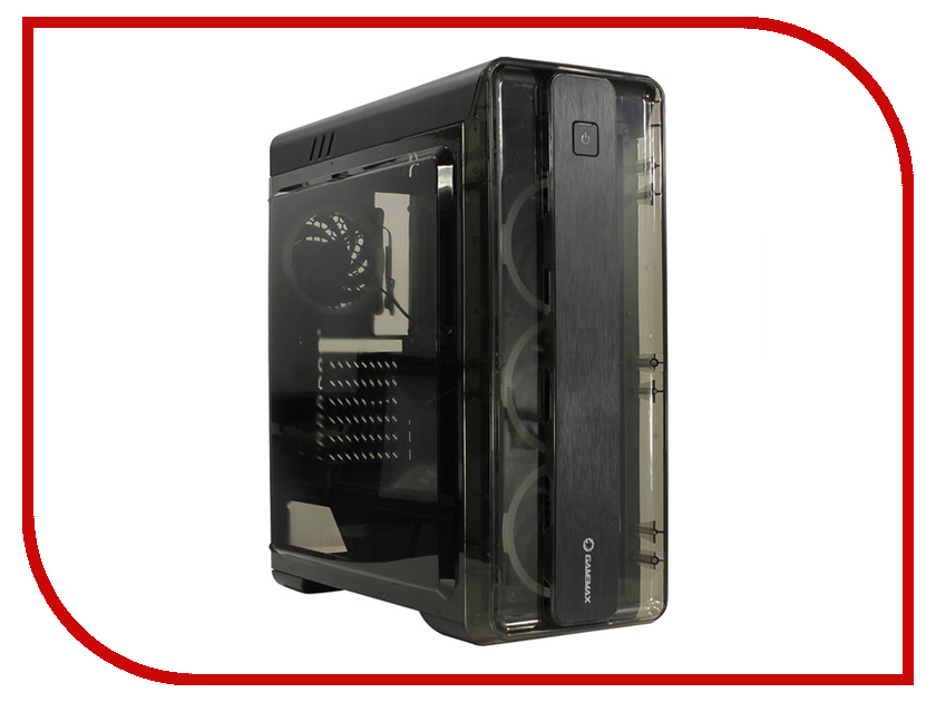 

Корпус GameMax Moonlight Black/blue, MoonLight-B-Blue