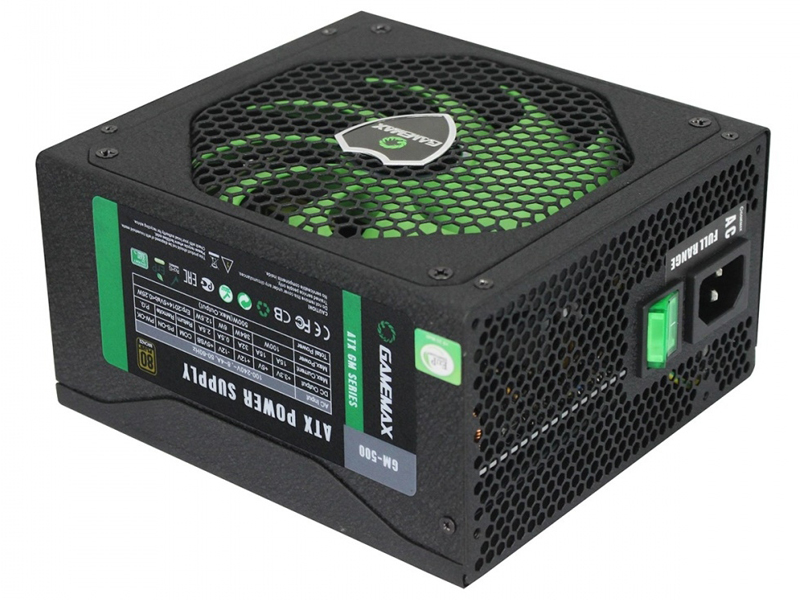 

Блок питания GameMax GM-500 500W, GM-500