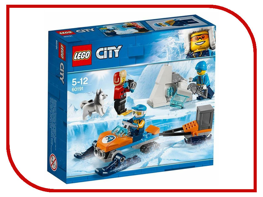 

Конструктор Lego City Арктическая Экспедиция Полярные исследования 60191, Арктическая Экспедиция Полярные исследования