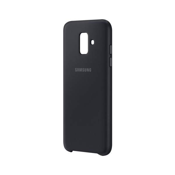 

Аксессуар Чехол Samsung Galaxy A6 2018 Dual Layer Cover Black EF-PA600CBEGRU, Dual Layer Cover