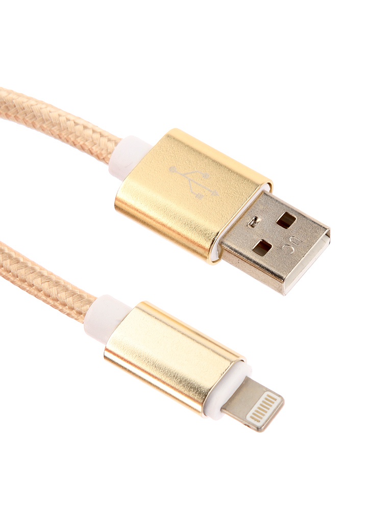 фото Аксессуар Red Line USB – Lightning 8-pin 2m Gold УТ000014154