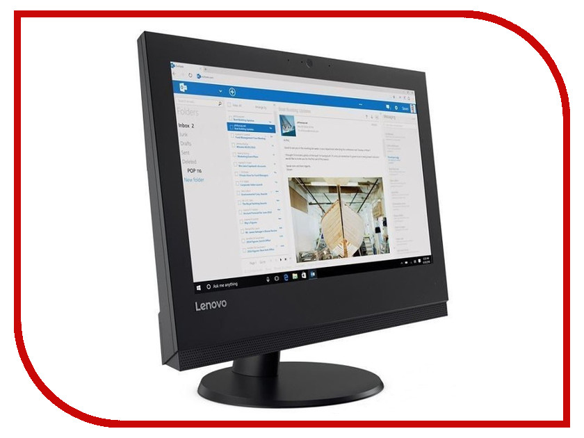 

Моноблок Lenovo AIO V310Z 10QG001NRU (Intel Core i5-7400 3.0 GHz/4096Mb/500Gb/DVD-RW/Intel HD Graphics/Wi-Fi/19.5/1600x900/DOS), V310Z