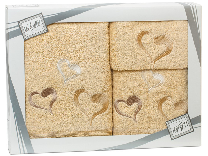 

Полотенце Valentini 30x50/50x100/70x140cm 3шт 80043 1113, 80043
