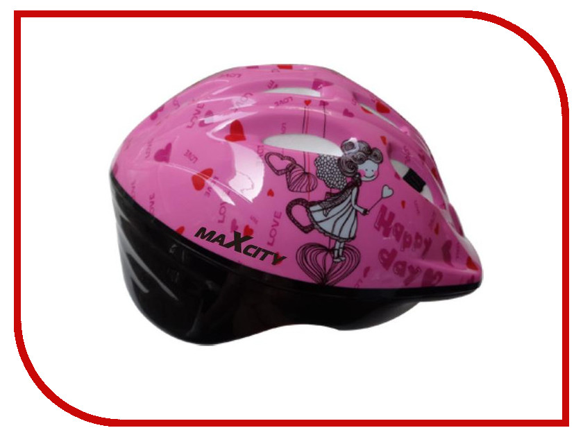 

Шлем Maxcity Baby Angel adj M Pink, Baby Angel adj