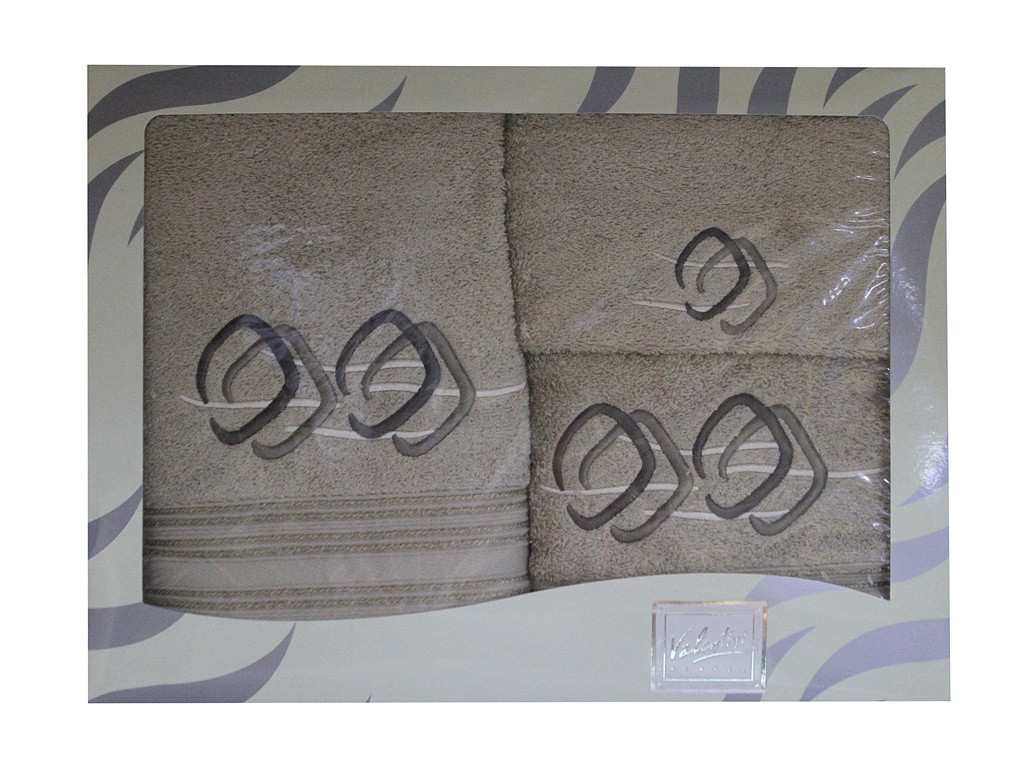

Полотенце Valentini 30x50/50x100/100x150cm 3шт 81021 2133, 81021