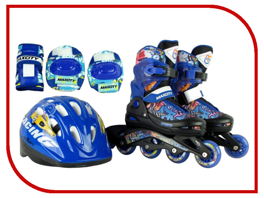 

Коньки Maxcity Caribo Combo Boy 30-33 Blue, Caribo Combo Boy