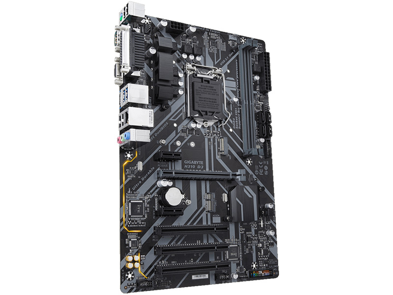 

Материнская плата GIGABYTE H310 D3 (rev. 1.0), H310 D3