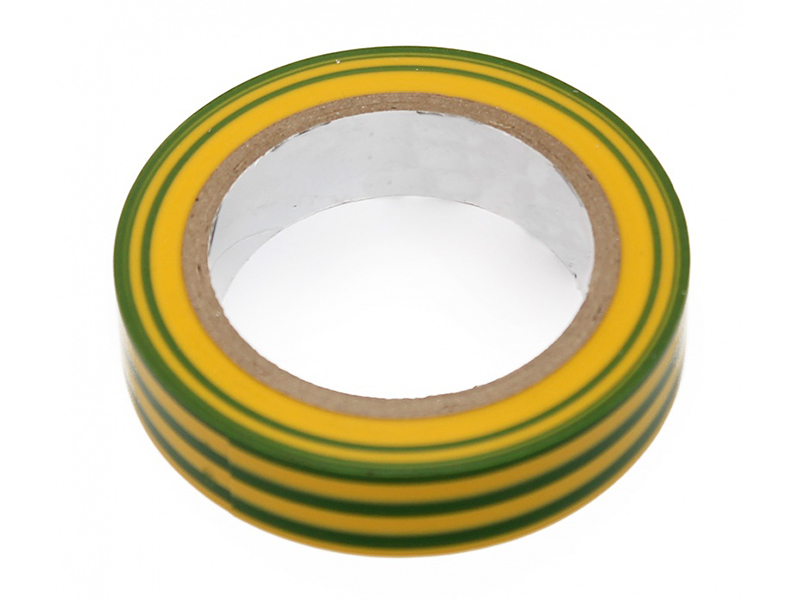 

Изолента IEK 0.13x15mm Yellow-Green UIZ-13-10-10M-K52 304399, UIZ-13-10-10M-K52