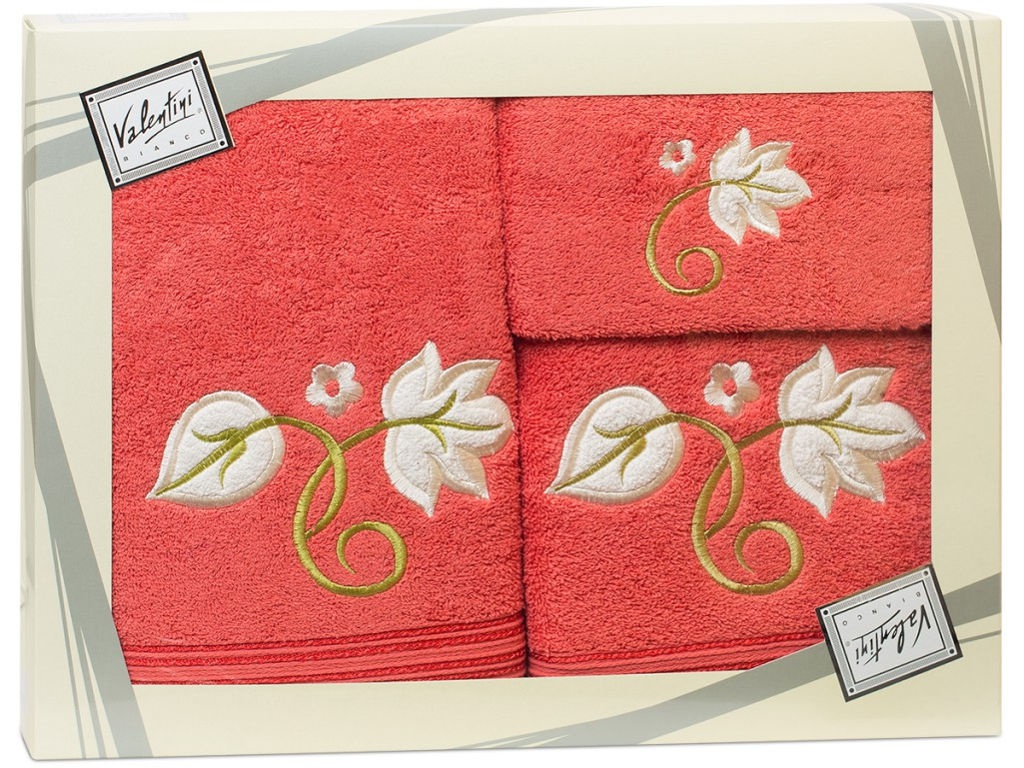 

Полотенце Valentini Flower 1 30x50/50x100/70x140cm 3шт 1088, Flower 1
